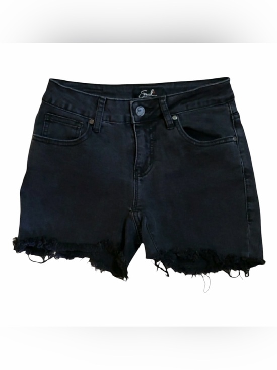 Earl Jeans Pants - Earl Jeans Cut-Off Jean Shorts Women's Size 0 Black Denim